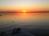 Sunrise on your New Orleans Fishing Charter